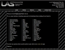 Tablet Screenshot of lasparts.com